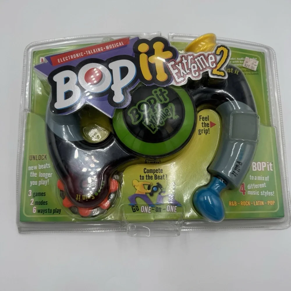 2002 Hasbro Bop It Extreme 2 Electronic Game 40940 NEW SEALED NOS Vintage Y2K